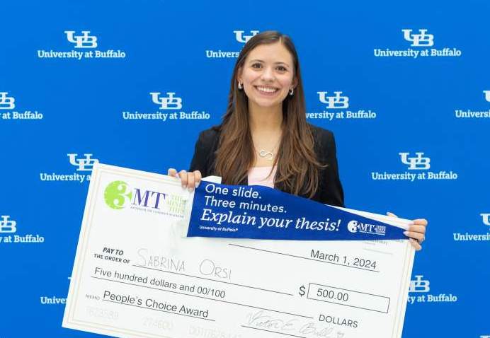 Orsi Wins 3MT Award